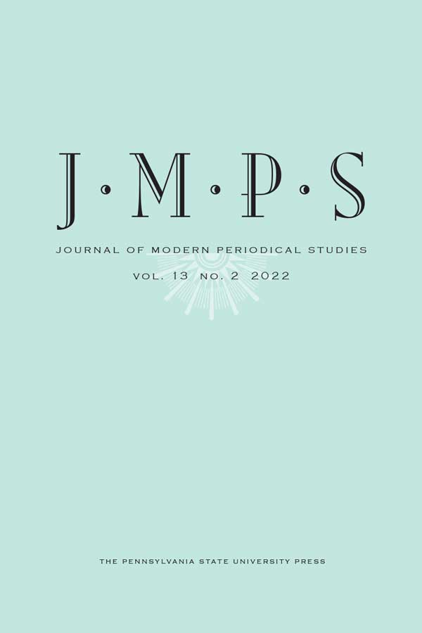 JMPS (Journal of Modern Periodical Studies) cover