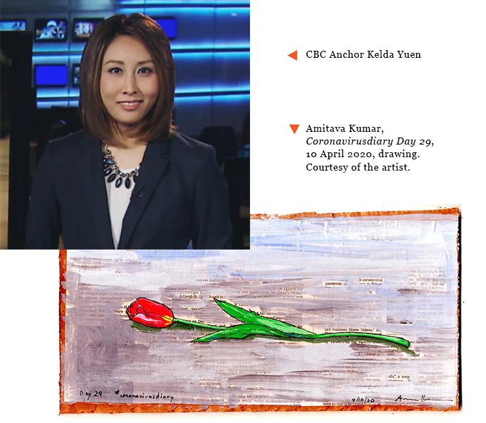 CBC Anchor Kelda Yuen